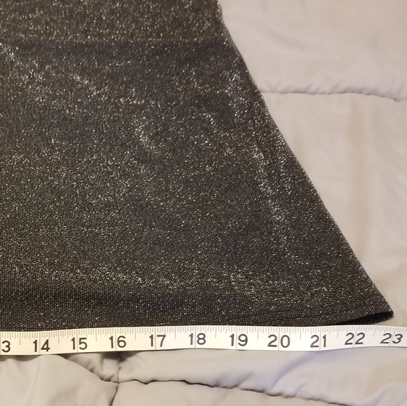 Brandy melville sparkly black slip dress - Picture 3 of 7